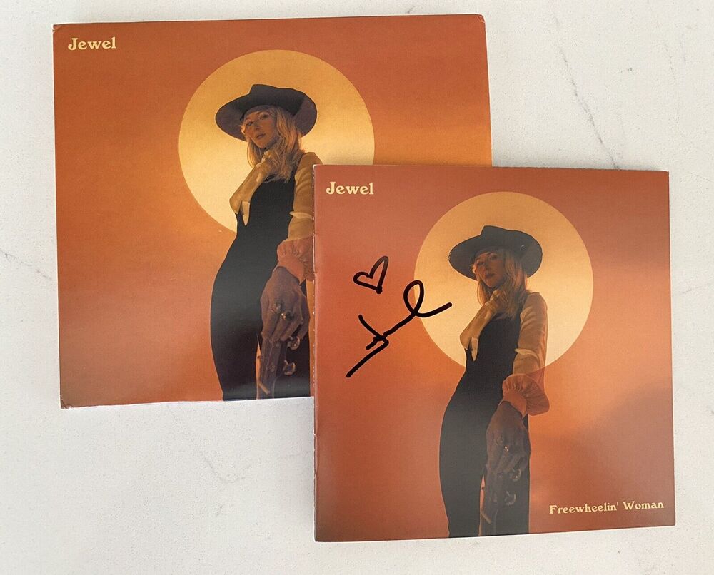 Jewel Freewheelin' Woman BRAND NEW CD Signed Auto Autographed ✍️